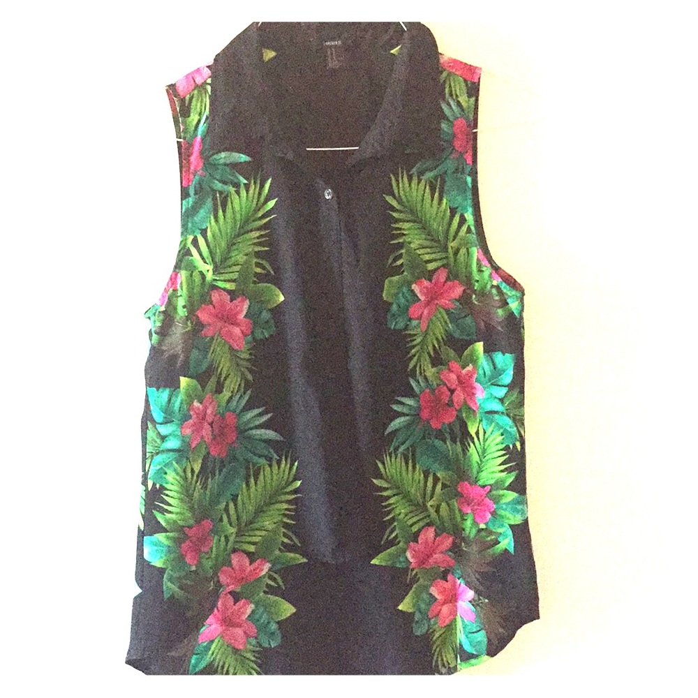 Floral Button up